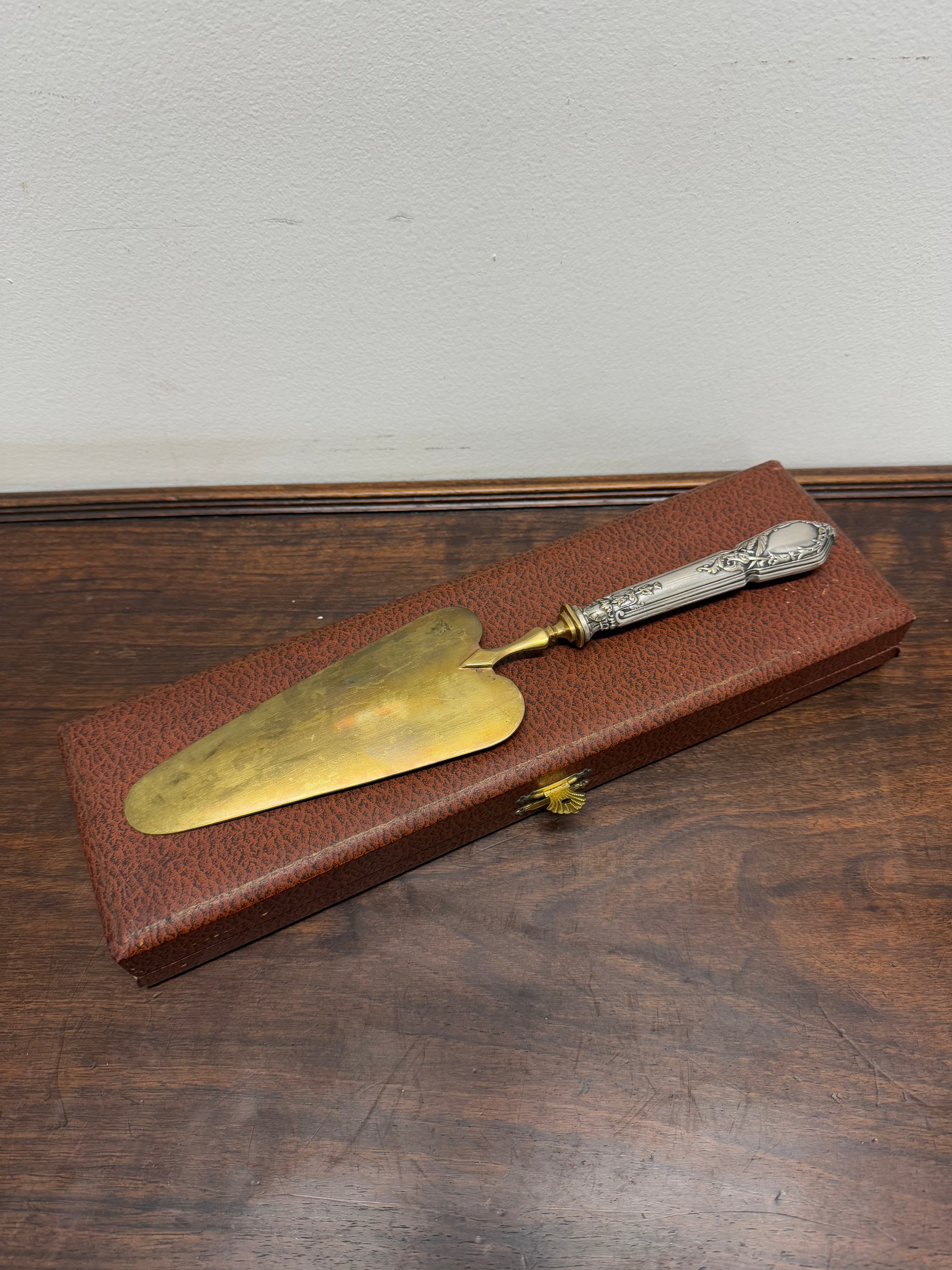 Vintage European Cake Server In Original Box | Antique & Vintage | Moonee Ponds Antiques | Australia Wide Delivery