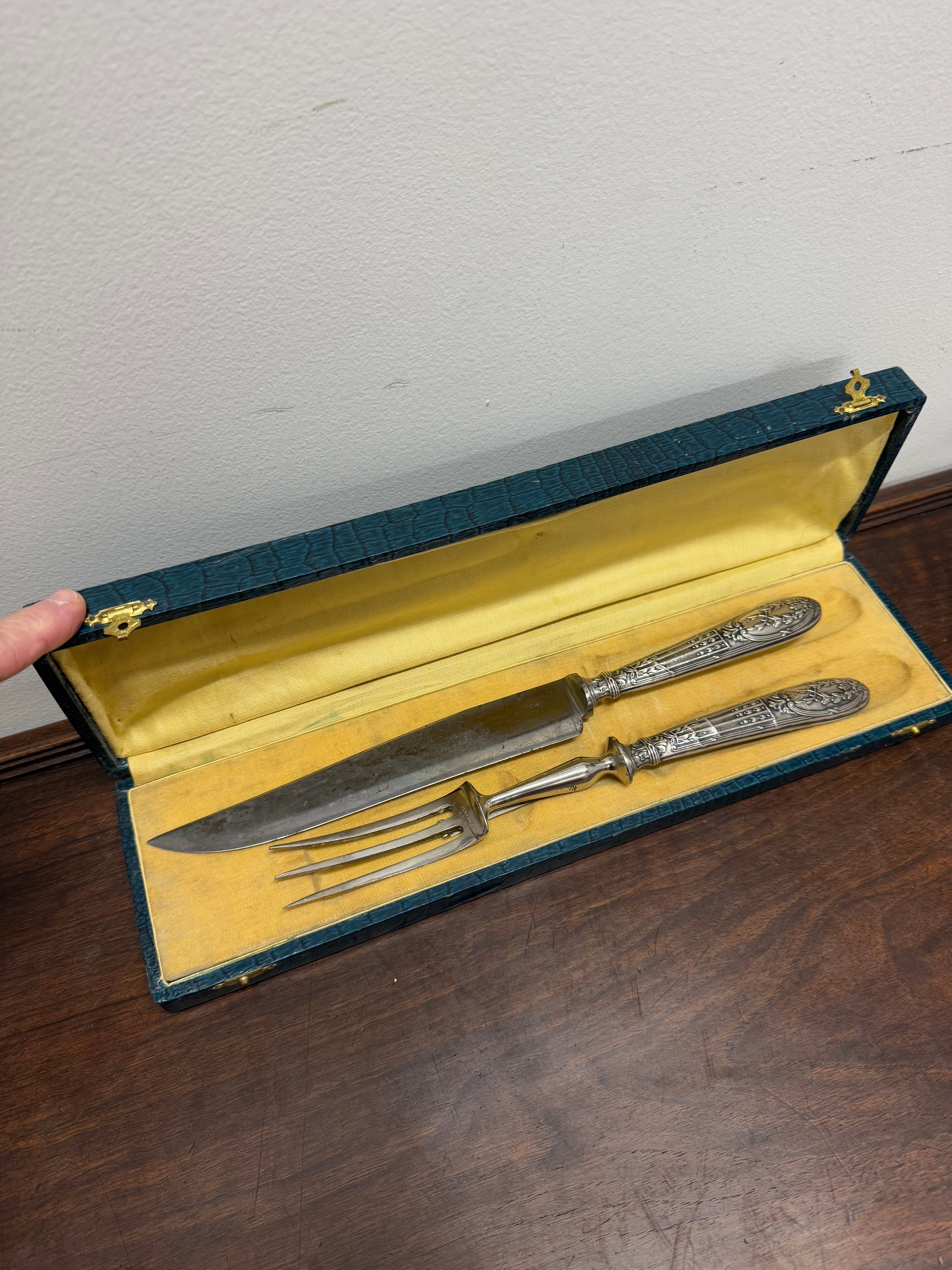 Antique French Parisian Carving Set | Antique & Vintage | Moonee Ponds Antiques | Australia Wide Delivery