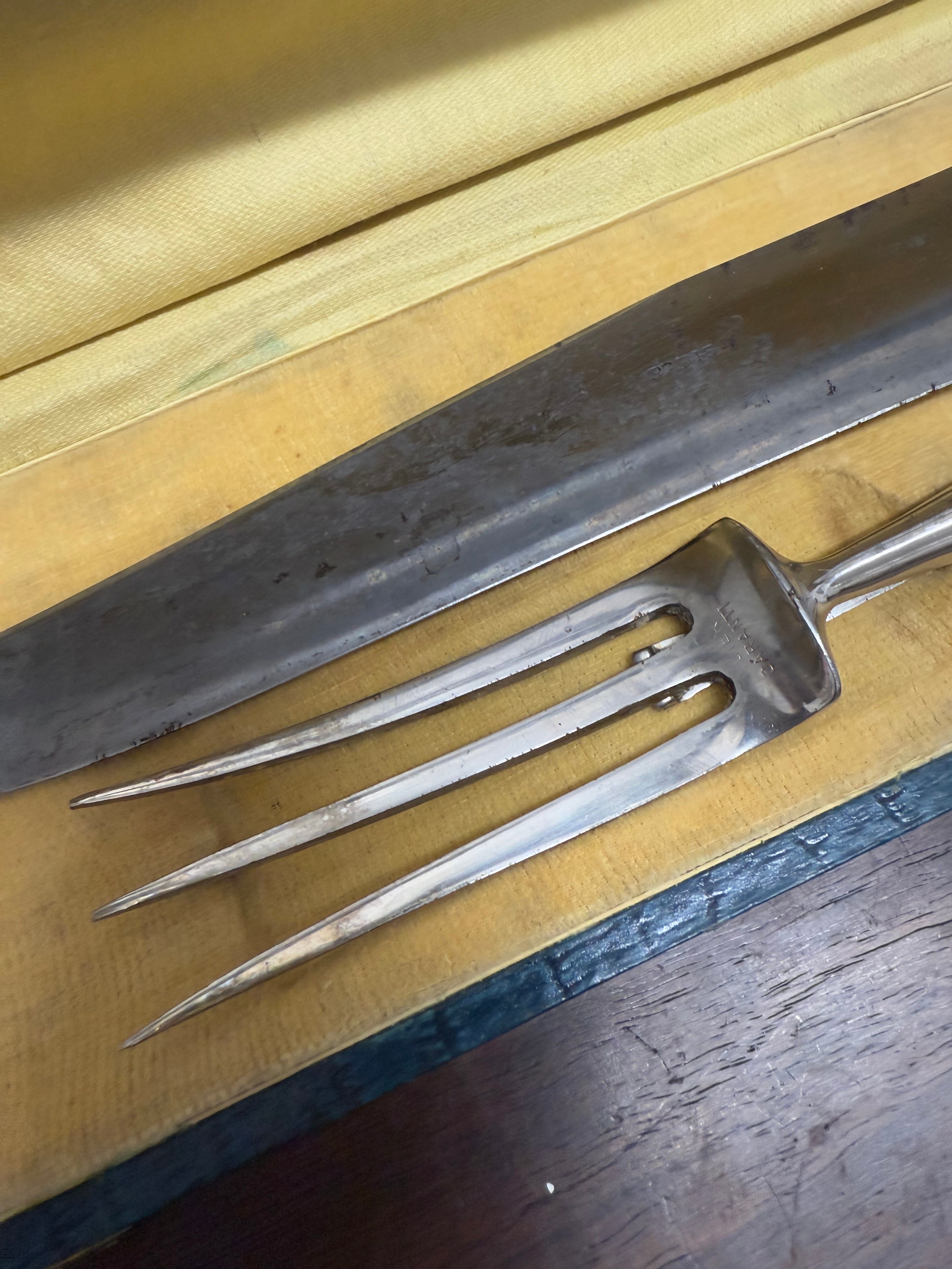Antique French Parisian Carving Set | Antique & Vintage | Moonee Ponds Antiques | Australia Wide Delivery