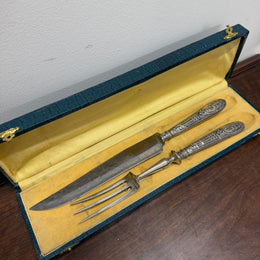 Antique French Parisian Carving Set