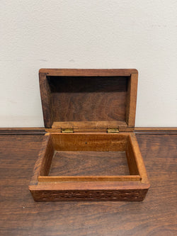 Vintage Hand Carved Trinket Box | Antique & Vintage | Moonee Ponds Antiques | Australia Wide Delivery