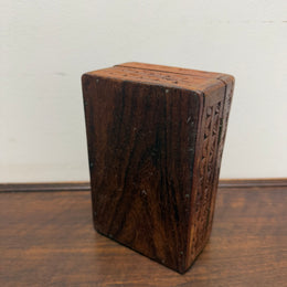 Vintage Hand Carved Trinket Box