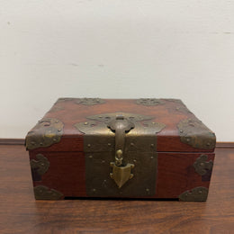 Rare Antique Chinese Hongmu Rosewood Jewelery Box