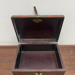 Rare Antique Chinese Hongmu Rosewood Jewelery Box