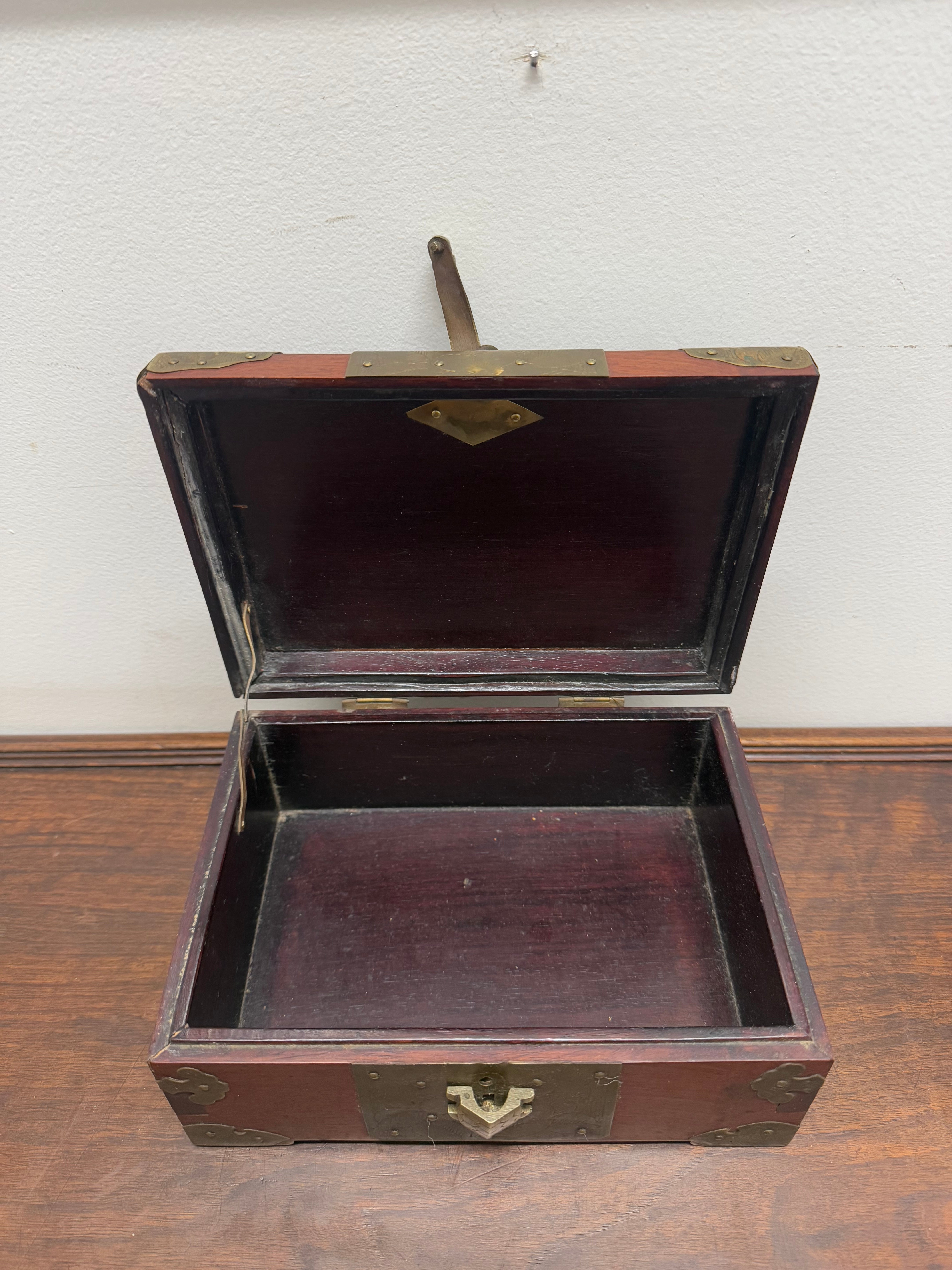 Rare Antique Chinese Hongmu Rosewood Jewelery Box | Antique & Vintage | Moonee Ponds Antiques | Australia Wide Delivery