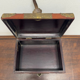 Rare Antique Chinese Hongmu Rosewood Jewelery Box