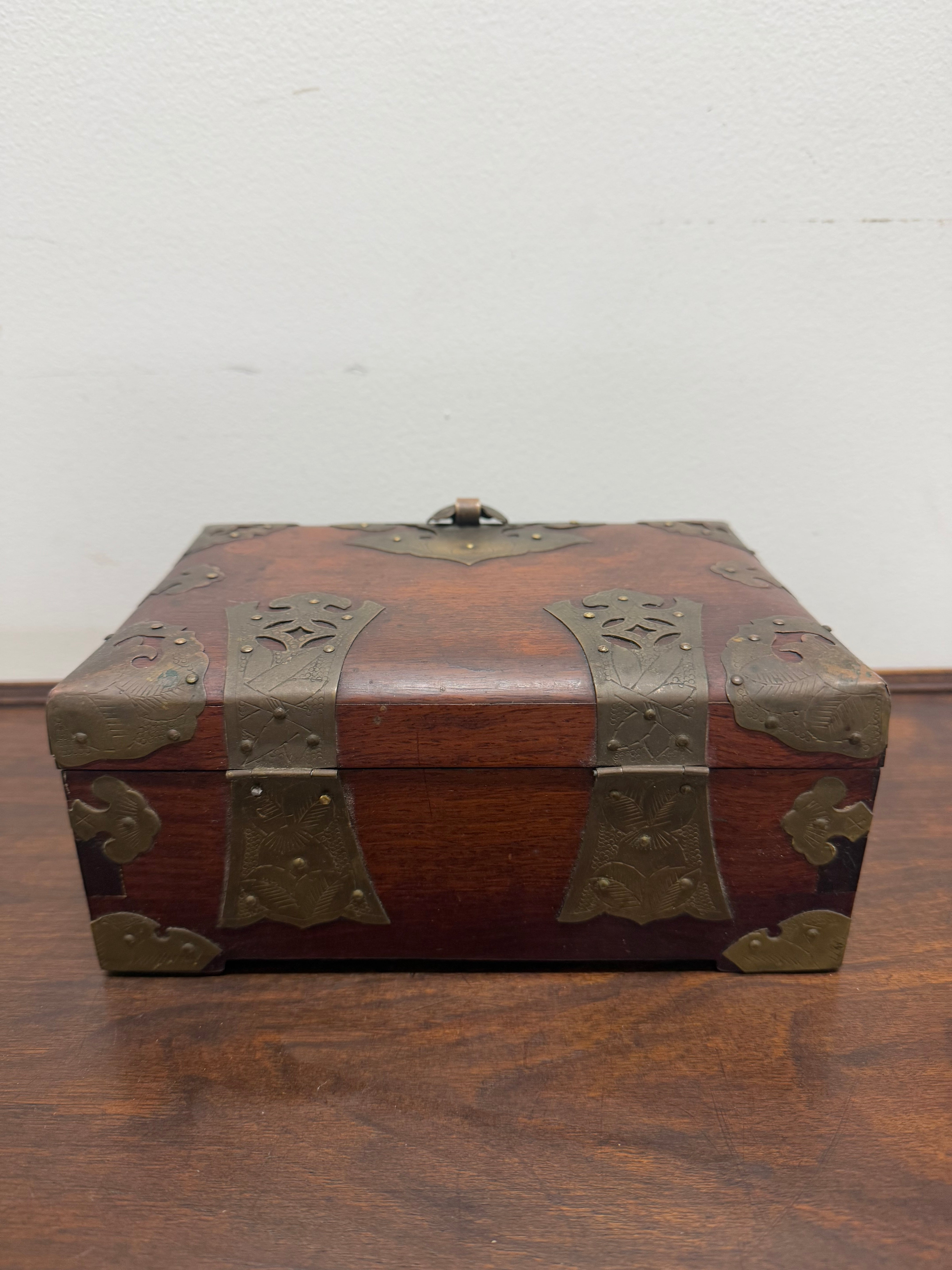 Rare Antique Chinese Hongmu Rosewood Jewelery Box | Antique & Vintage | Moonee Ponds Antiques | Australia Wide Delivery
