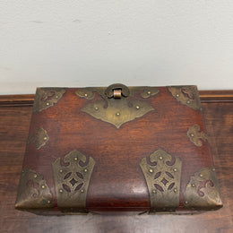 Rare Antique Chinese Hongmu Rosewood Jewelery Box