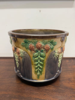 Antique Art Nouveau Style Majolica Jardiniere/Planter | Antique & Vintage | Moonee Ponds Antiques | Australia Wide