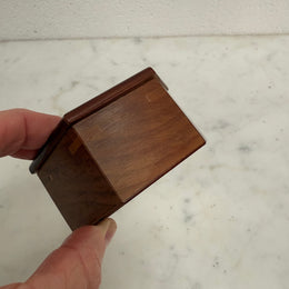 Hexagonal Wooden Trinket Box