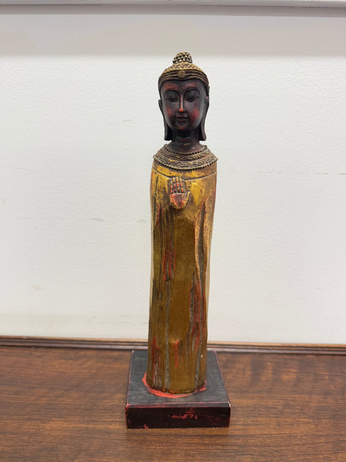 Vintage Thai Buddha Figure Statue
