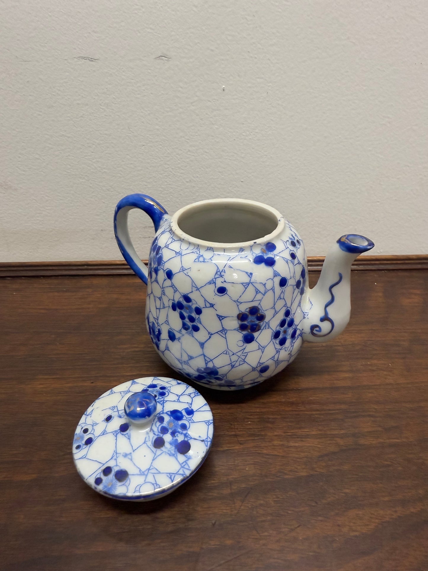 Vintage Japanese Miniature Teapot