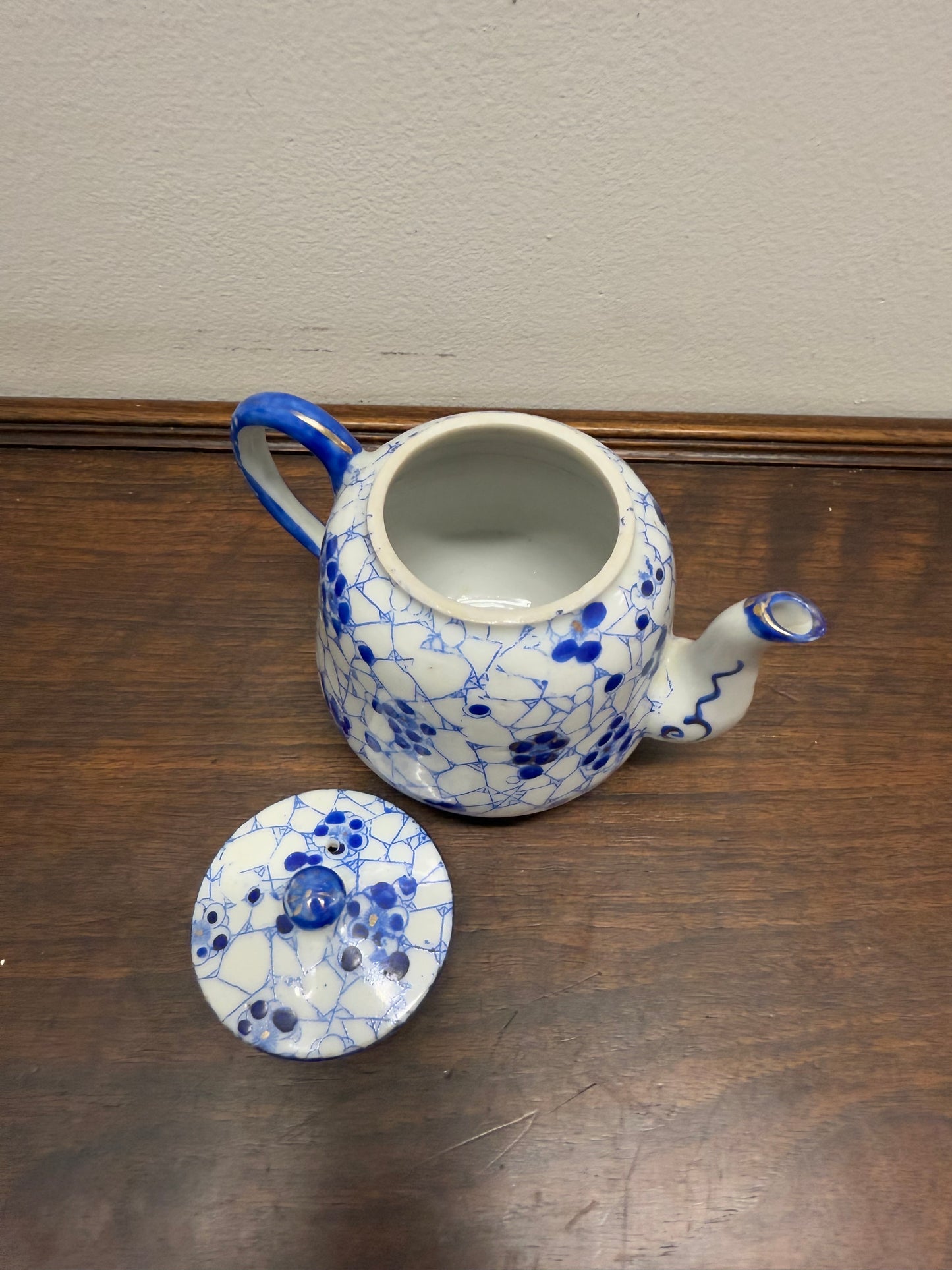 Vintage Japanese Miniature Teapot