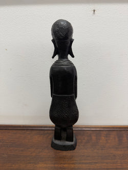 Vintage Hand Carved Ebony Wooden Statue | Antique & Vintage | Moonee Ponds Antiques | Australia Wide Delivery