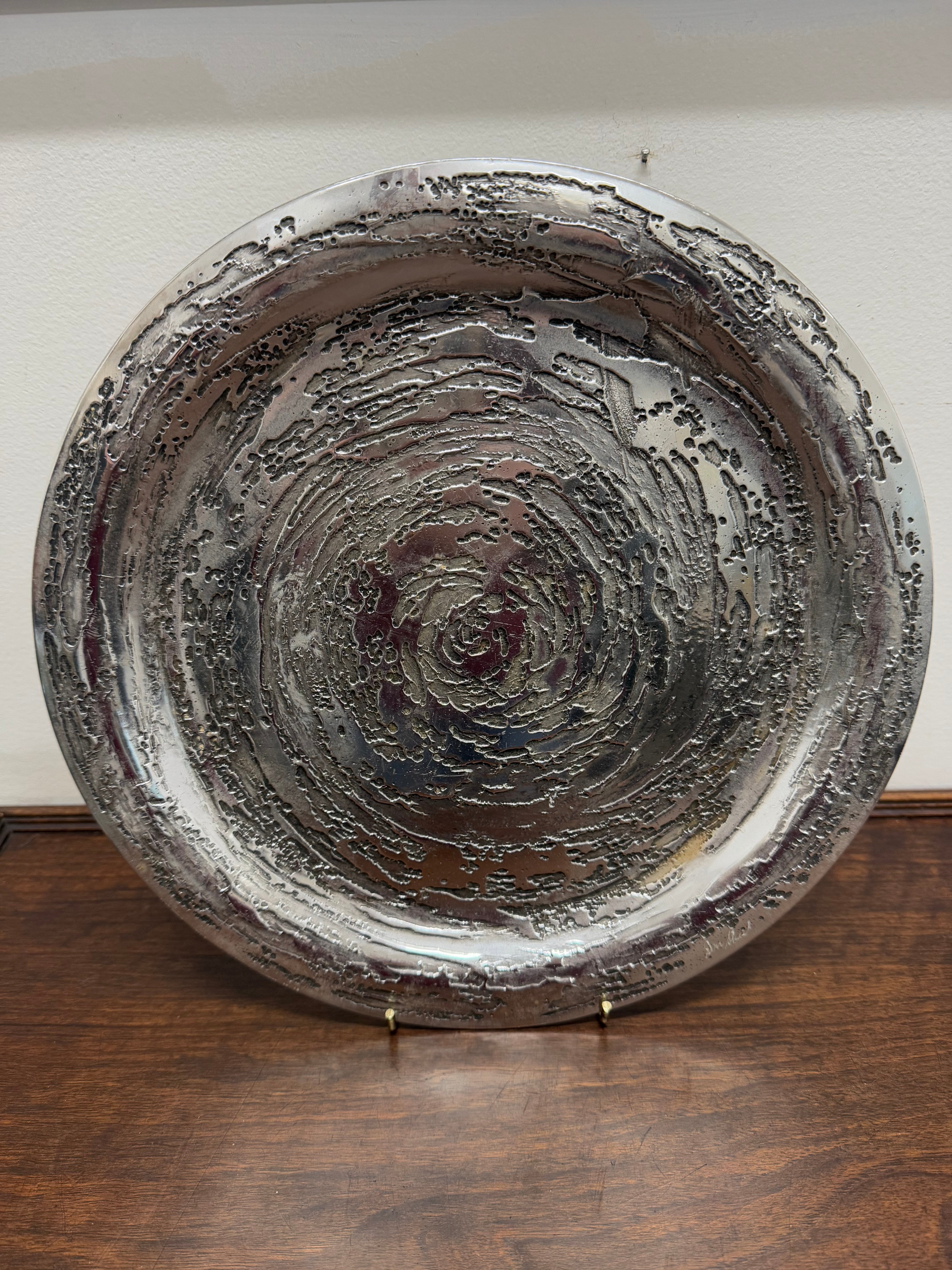 Vintage Don Shiels Brutalist Style Platter | Antique & Vintage | Moonee Ponds Antiques | Australia Wide Delivery
