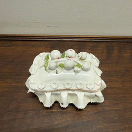 Antique German Fairing Trinket Box