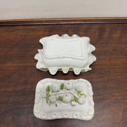 Antique German Fairing Trinket Box