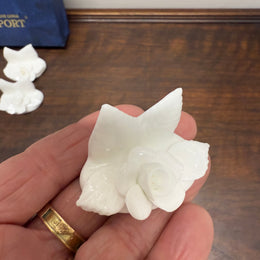 Set of Six Vintage Coalport Place Card Holders