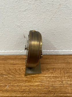Cyma Amic Swiss Brass Travel/Desk Clock | Antique & Vintage | Moonee Ponds Antiques | Australia Wide Delivery