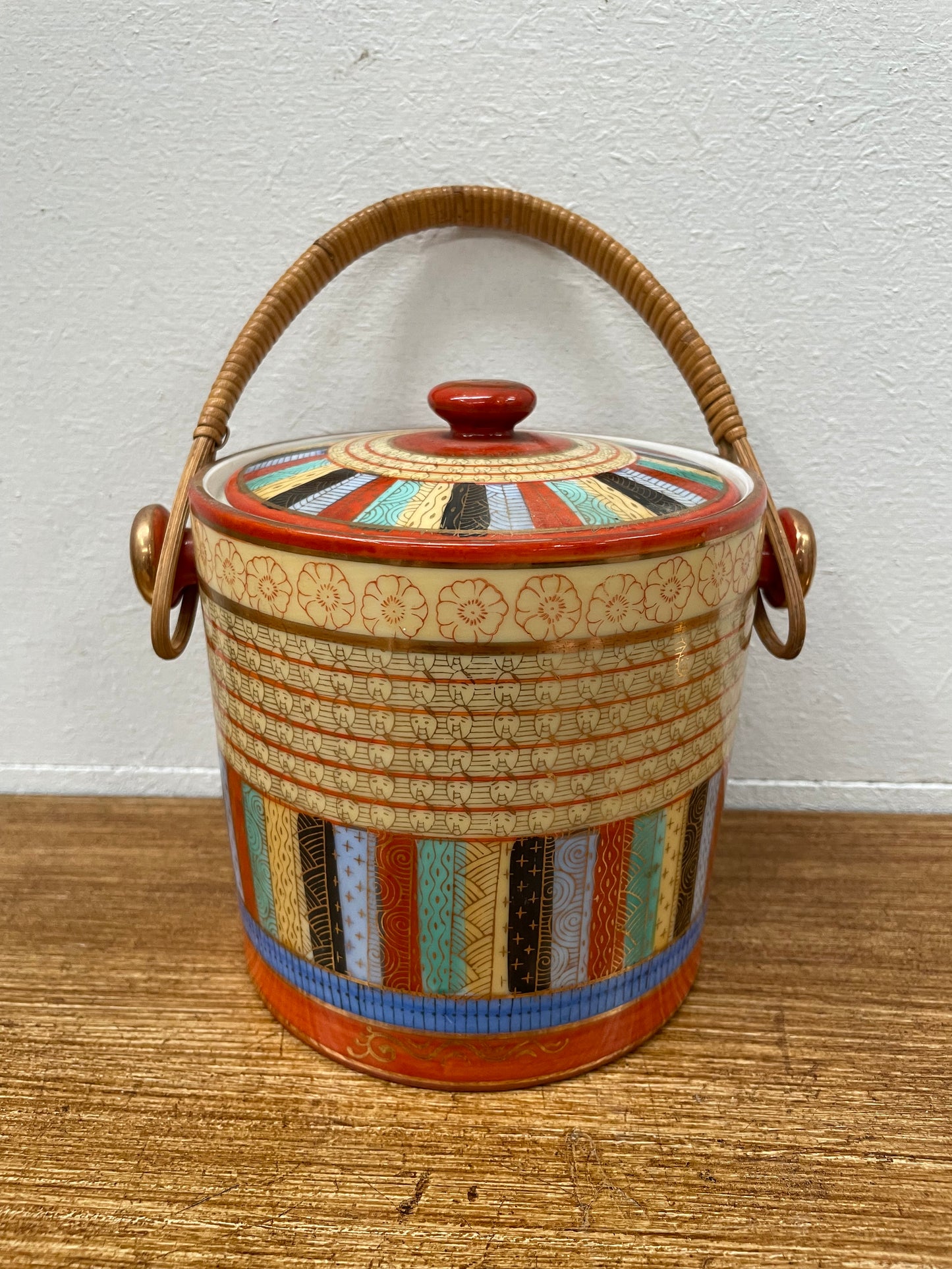 Vintage Japan Biscuit Barrel