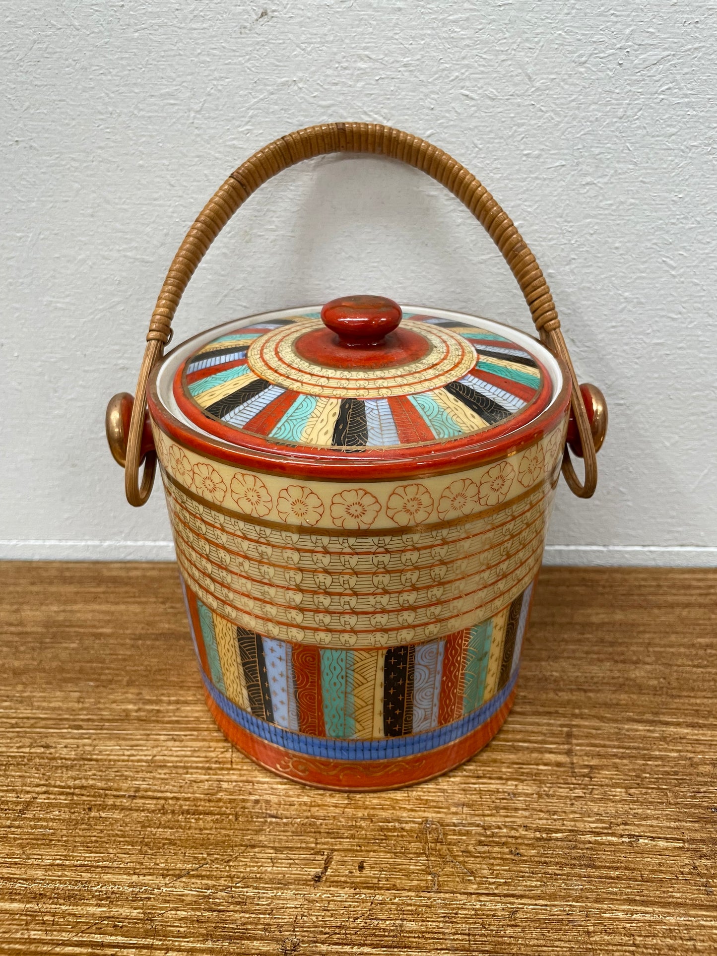 Vintage Japan Biscuit Barrel