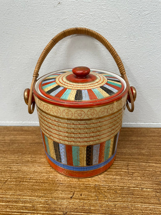 Vintage Japan Biscuit Barrel