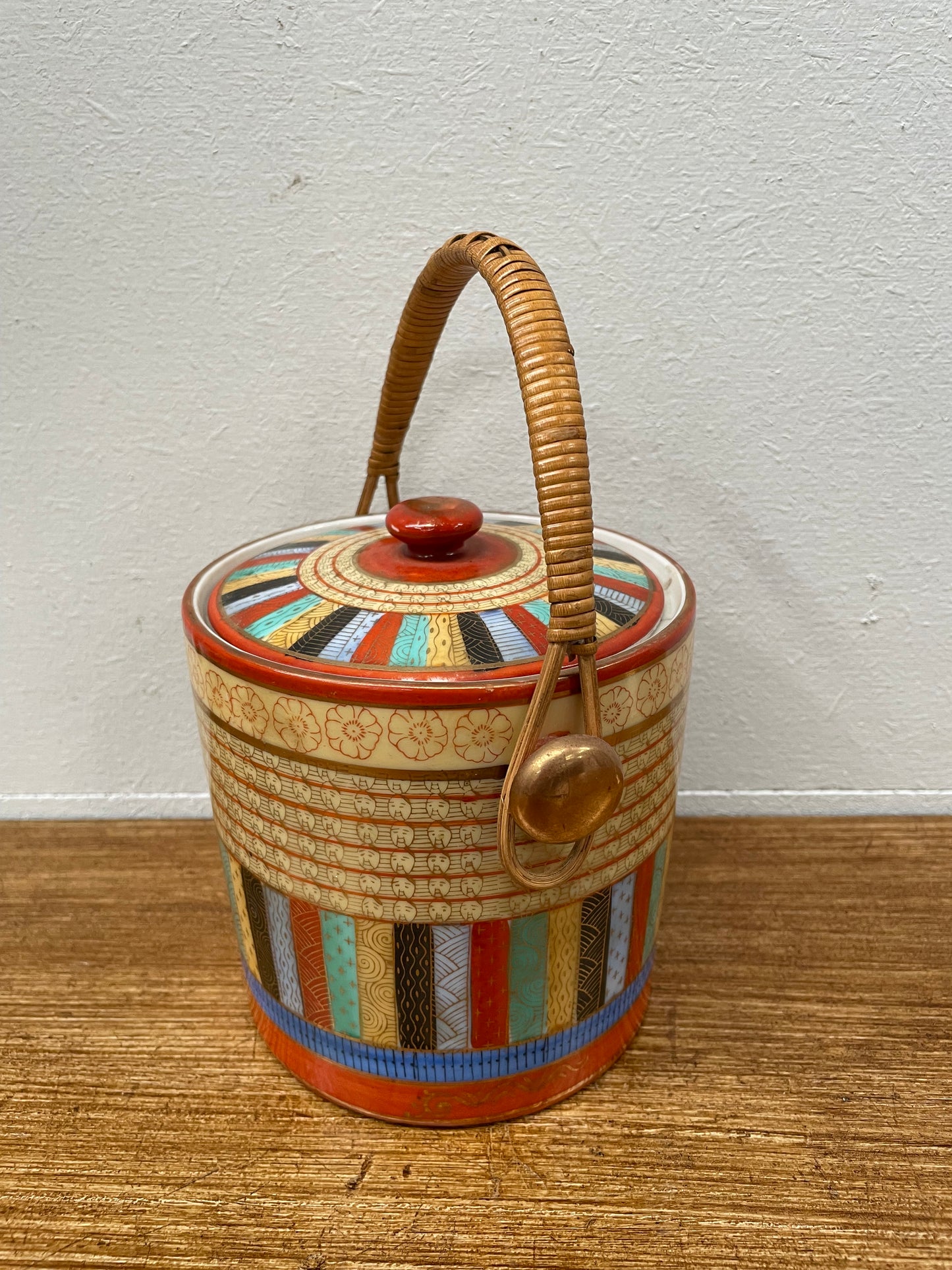 Vintage Japan Biscuit Barrel