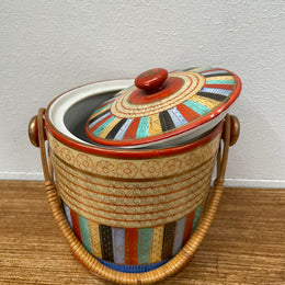 Vintage Japan Biscuit Barrel