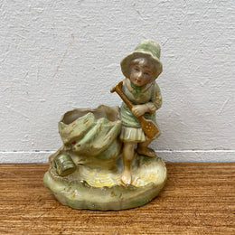 Victorian Wax Match and Striker Figurine