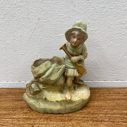 Victorian Wax Match and Striker Figurine