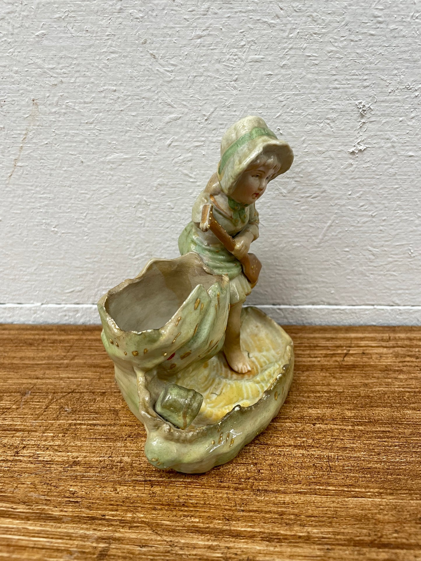 Victorian Wax Match and Striker Figurine