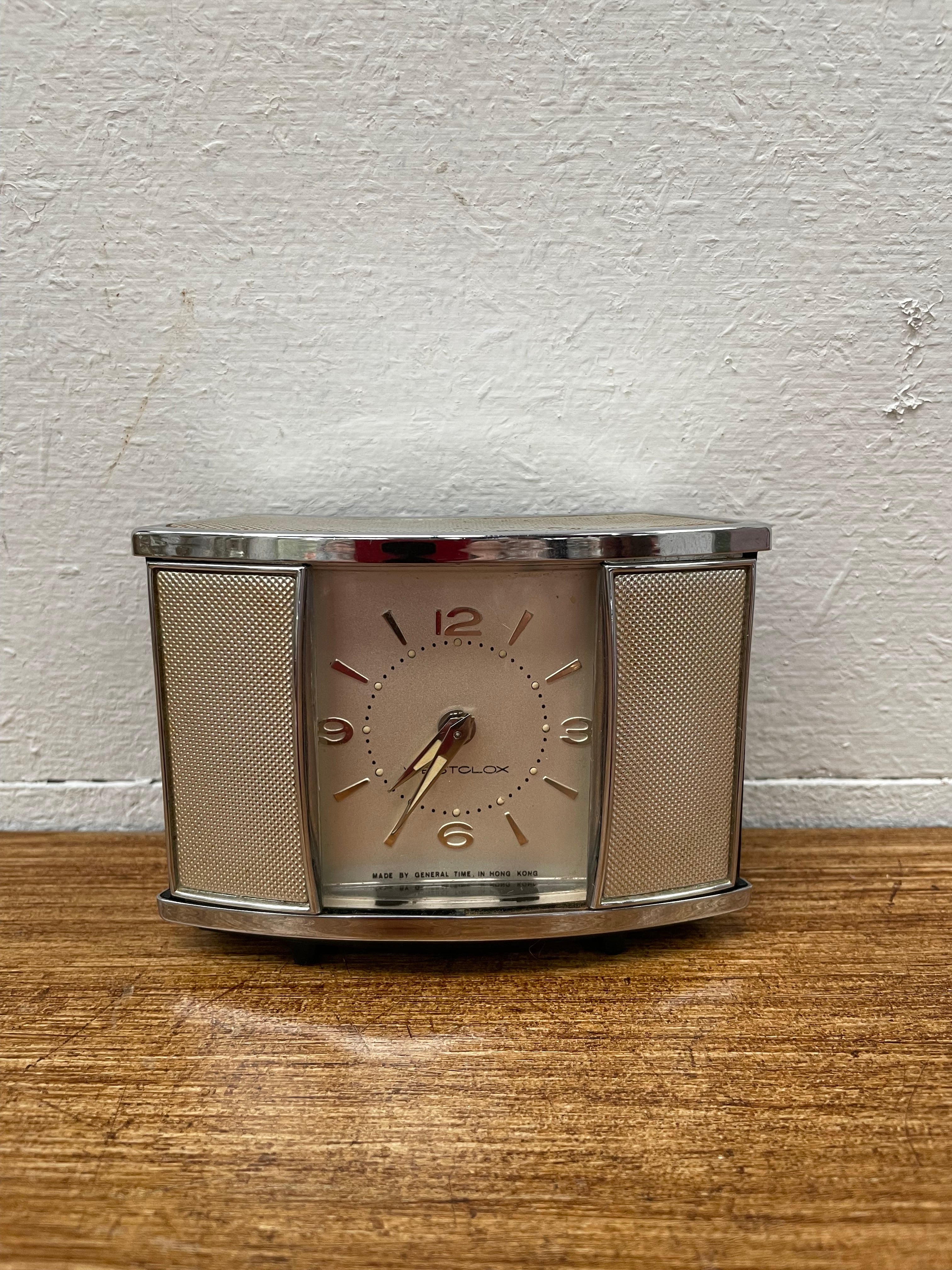 Vintage Westclox Desk/Travel Alarm Clock | Antique & Vintage | Moonee Ponds Antiques | Australia Wide Delivery