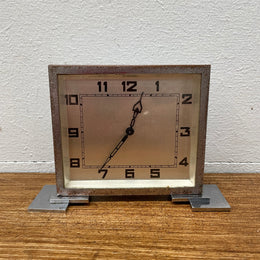 Vintage Art Deco German Desk Clock