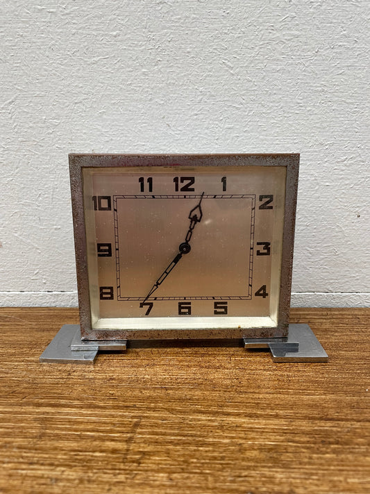 Vintage Art Deco German Desk Clock