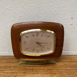 Vintage Europa Mid Century Modern Desk/Travel Clock