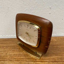 Vintage Europa Mid Century Modern Desk/Travel Clock