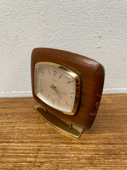 Vintage Europa Mid Century Modern Desk/Travel Clock | Antique & Vintage | Moonee Ponds Antiques | Australia Wide Delivery