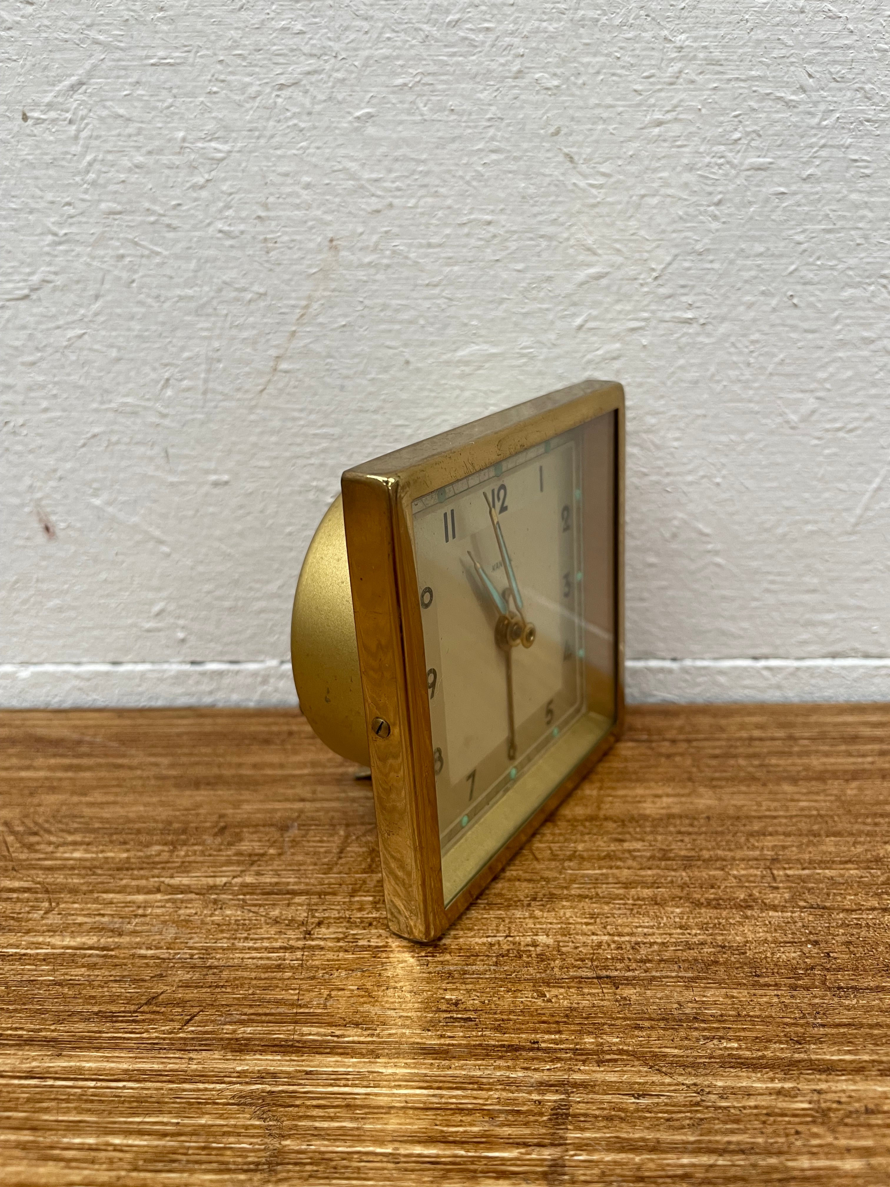 Vintage Kandel Desk/Travel Alarm Clock | Antique & Vintage | Moonee Ponds Antiques | Australia Wide Delivery