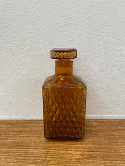 Vintage Amber Glass Decanter | Antique & Vintage | Moonee Ponds Antiques | Australia Wide Delivery
