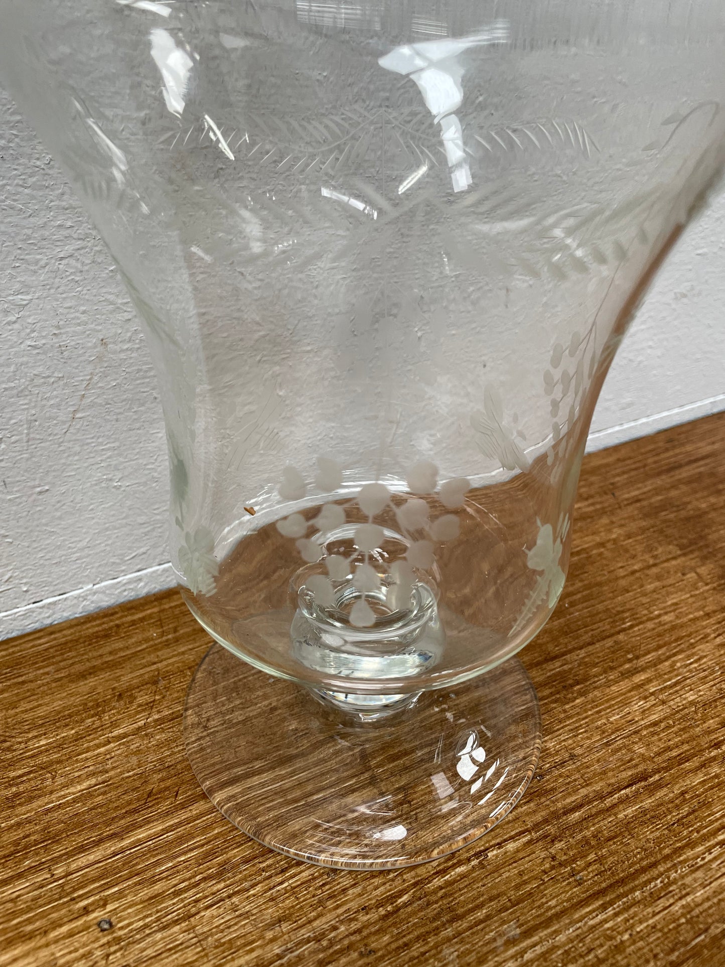 Vintage Villeroy & Boch Glass Vase