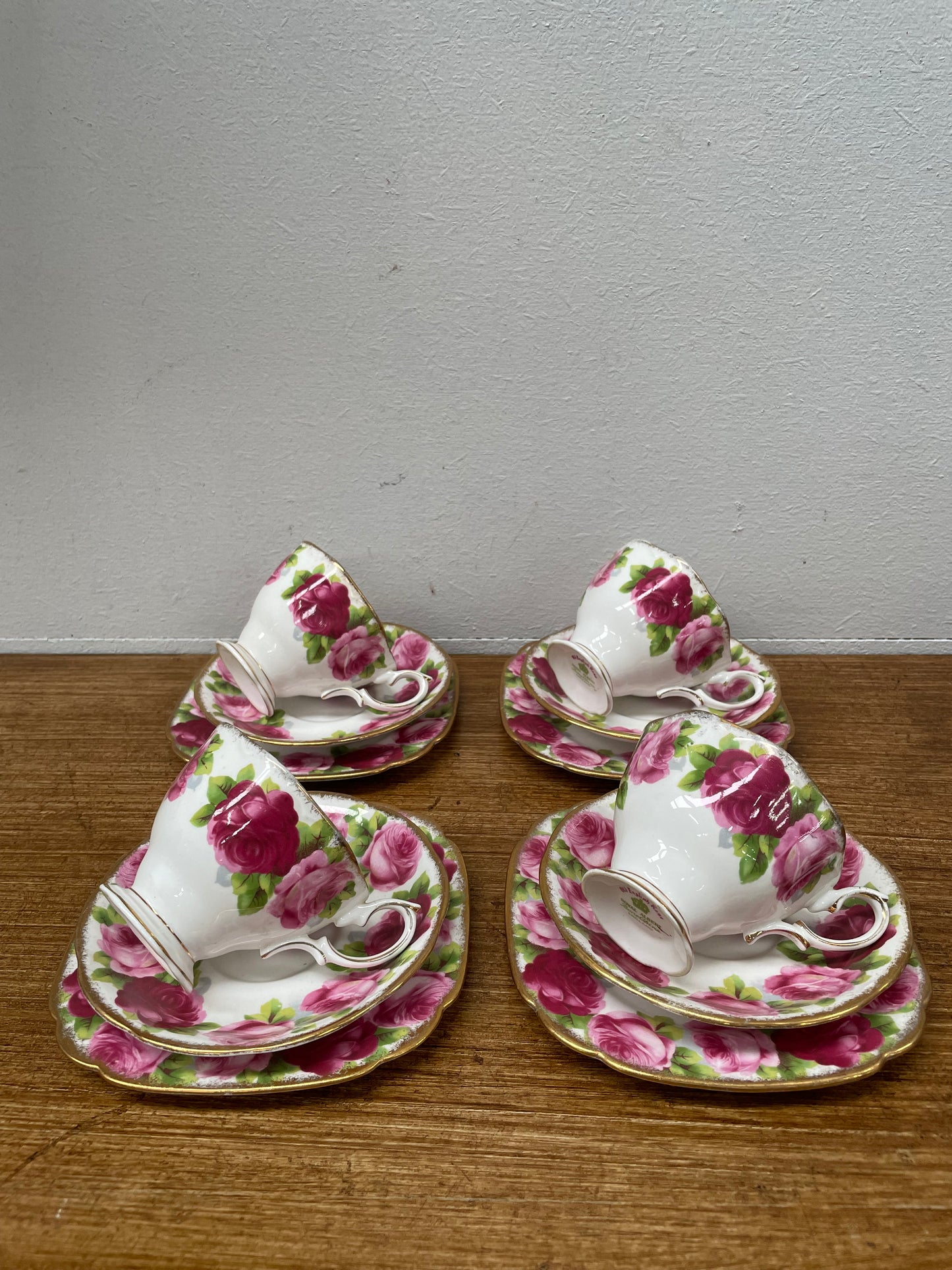 Royal Albert Set of Four Trio's