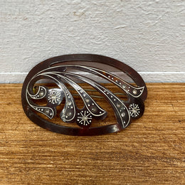 Vintage Art Deco Barrette Hair Clip