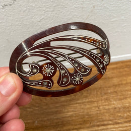 Vintage Art Deco Barrette Hair Clip