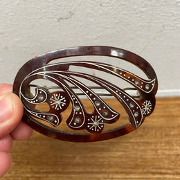 Vintage Art Deco Barrette Hair Clip