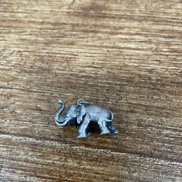 Heavy Silver Elephant Pendant