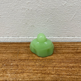 Peking Glass Jade Green Buddha