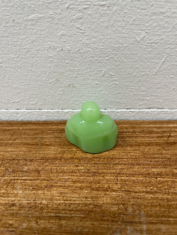 Peking Glass Jade Green Buddha | Antique & Vintage | Moonee Ponds Antiques | Australia Wide Delivery