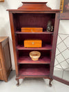Mahogany Single Leadlight Door Display Cabinet/Bookcase | Antique & Vintage | Moonee Ponds Antiques | Australia Wide Delivery