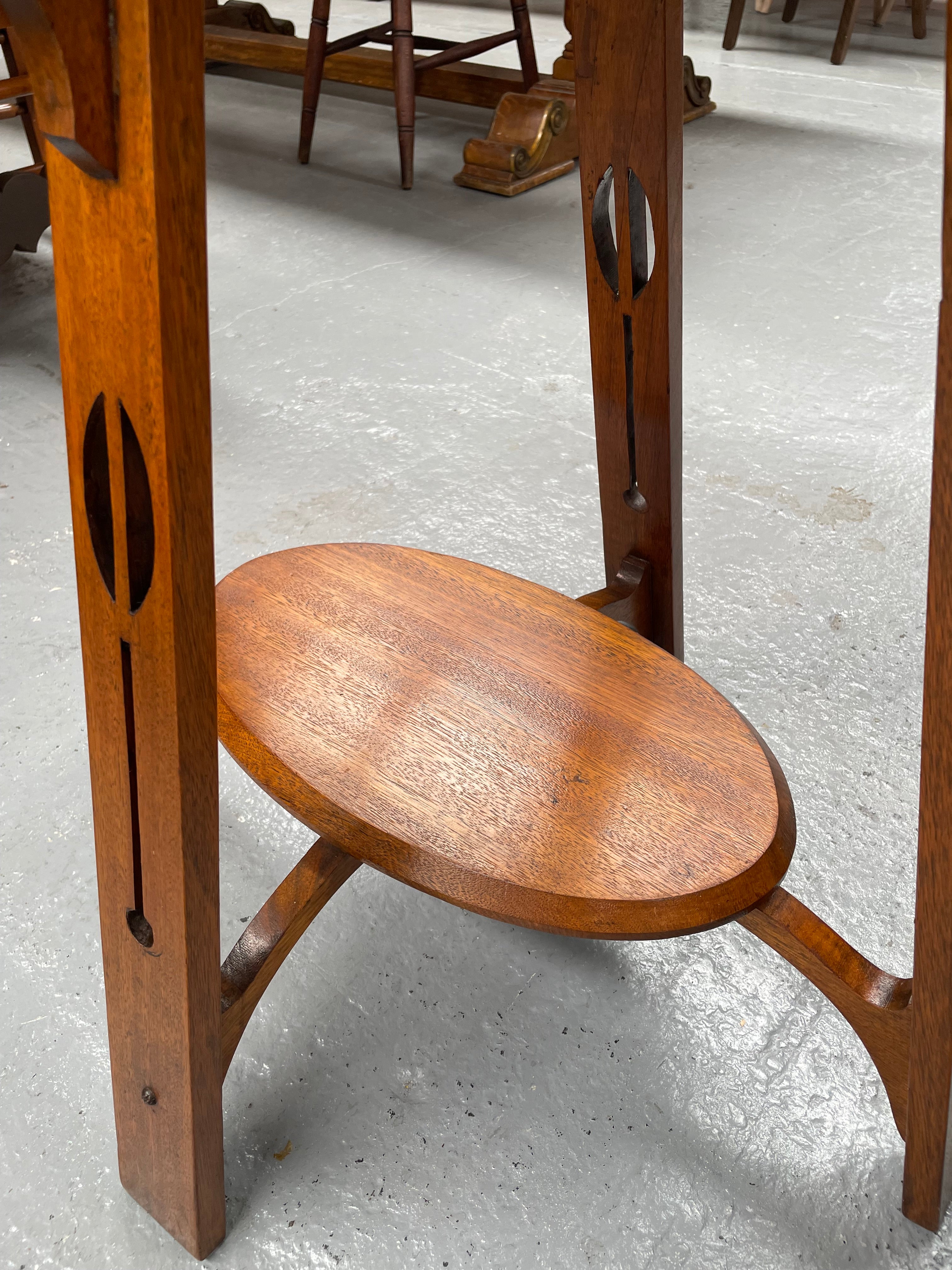Rare Early Australian Blackwood Arts & Crafts Side Table | Antique & Vintage | Moonee Ponds Antiques | Australia Wide Delivery