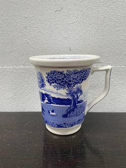 Spode "Italian" Mug , Strainer & Cover | Antique & Vintage | Moonee Ponds Antiques | Australia Wide Delivery
